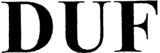 DUF logo