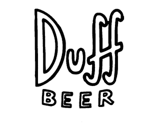 DUFF BEER logo