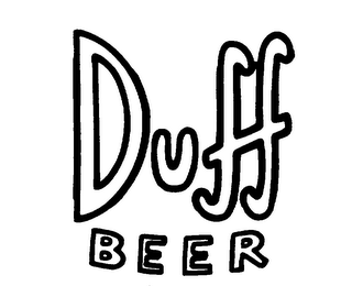 DUFF BEER logo