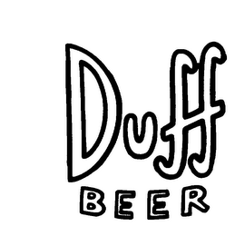 DUFF BEER logo