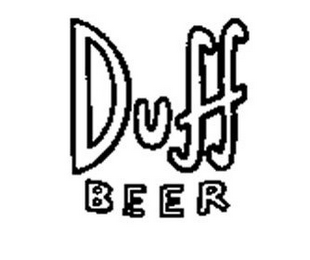 DUFF BEER logo