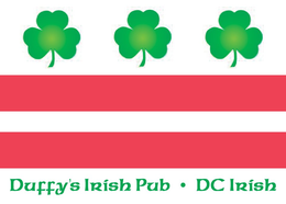 DUFFY'S IRISH PUB · DC IRISH logo