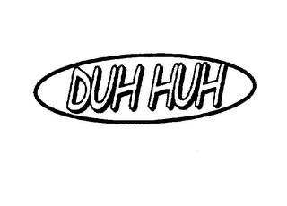 DUH HUH logo