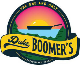 DUKE BOOMER'S THE ONE AND ONLY ESTABLISHED 2022 logo