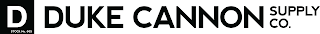 DUKE CANNON SUPPLY CO. D STOCK NO 005 logo