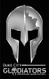 DUKE CITY GLADIATORS PROFESSIONAL INDOOR FOOTBALL logo