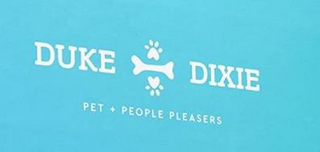 DUKE DIXIE PET + PEOPLE PLEASERS logo