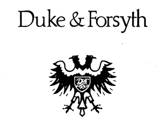 DUKE & FORSYTH D&F logo