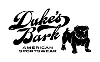 DUKE'S BARK AMERICAN SPORTSWEAR logo