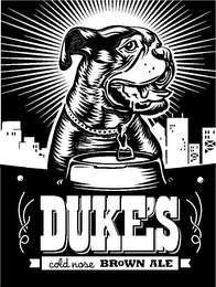 DUKE'S COLD NOSE BROWN ALE logo