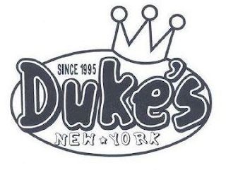 DUKE'S NEW YORK SINCE 1995 logo