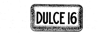 DULCE 16 logo