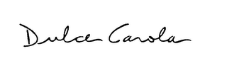 DULCE CAROLA logo