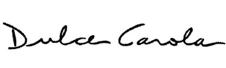 DULCE CAROLA logo