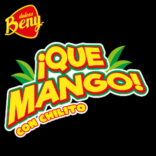 DULCES BENY ¡QUE MANGO! CON CHILITO logo