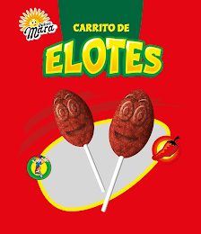 DULCES MARA CARRITO DE ELOTES logo