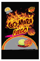 DULCES MARA EXTRA HOT GO-MARA FUEGO logo