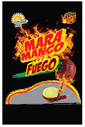 DULCES MARA EXTRA HOT MARA MANGO FUEGO logo