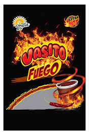 DULCES MARA EXTRA HOT VASITO FUEGO logo