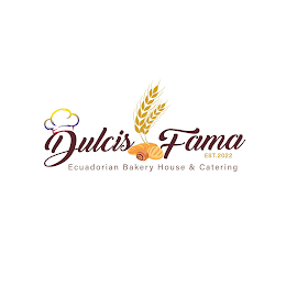 DULCIS FAMA EST.2022 ECUADORIAN BAKERY HOUSE & CATERING logo