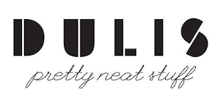 DULIS PRETTY NEAT STUFF logo