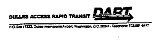 DULLES ACCESS RAPID TRANSIT DART logo