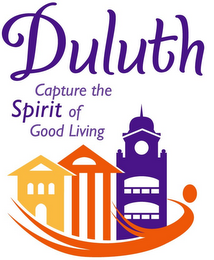 DULUTH CAPTURE THE SPIRIT OF GOOD LIVING logo