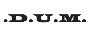.D.U.M. logo