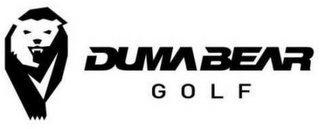 DUMA BEAR GOLF logo