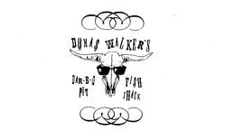 DUMAS WALKER'S BAR-B-Q PIT FISH SHACK logo