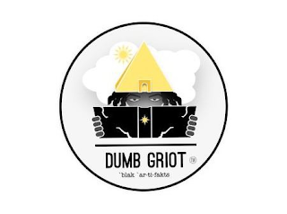 DUMB GRIOT 'BLAK 'ARTIFAKTS logo