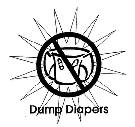 DUMP DIAPERS logo
