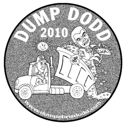 DUMP DODD 2010 $ $ $ $ $ $ $ C.W.M. $ $ $ $ $ $ $ JOE THE VOTER C.T. WWW.DUMPCHRISDODD.COM logo