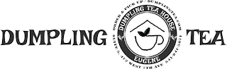 DUMPLING TEA HOUSE EUGENE ORDER & PICK UP - DUMPLINGTEA.COM SUITE 5, 472 WEST 7TH AVE 541-841-5871 logo