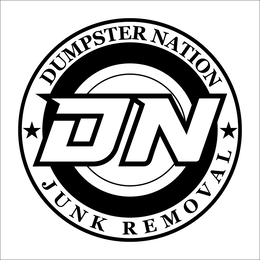 DUMPSTER NATION DN JUNK REMOVAL logo