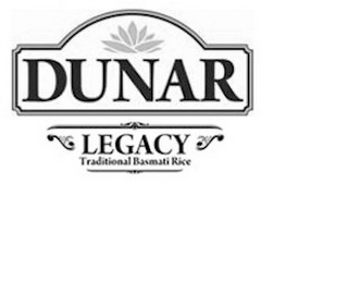 DUNAR LEGACY TRADITIONAL BASMATI RICE logo