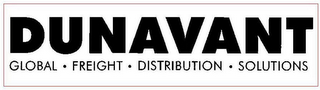 DUNAVANT GLOBAL FREIGHT DISTRIBUTION SOLUTIONS logo