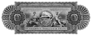 DUNBARTON TOBACCO & TRUST  STEVEN T. SAKA 1965  DTT  ESTE SELLO DE GARANTIA ASEGURA AL COMPRADOR QUE LOS CIGARROS HECHOS A MANO CONTENIDOS DENTRO SON DE LA ABSOLUTA MEJOR CALIDAD logo