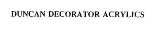 DUNCAN DECORATOR ACRYLICS logo