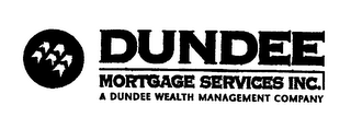 DUNDEE MORTGAGE SERVICES INC. A DUNDEE WEALTH MANAGEMENT COMPANY logo