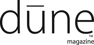 DUNE MAGAZINE logo