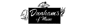DUNHAM'S OF MAINE logo