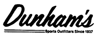 DUNHAM'S SPORTS OUTFITTERS SINCE 1937 logo