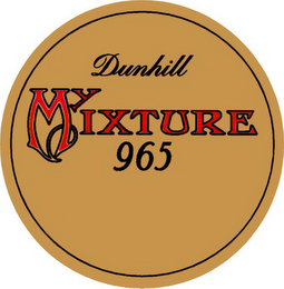 DUNHILL MY MIXTURE 965 logo