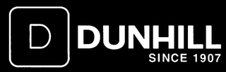 DUNHILL SINCE 1907 logo