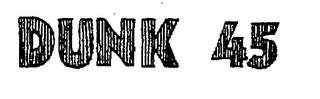 DUNK 45 logo