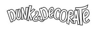DUNK&DECORATE logo