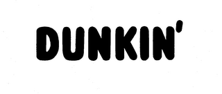 DUNKIN' logo