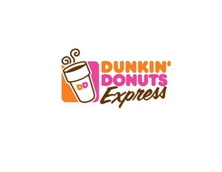 DUNKIN' DONUTS EXPRESS DD logo