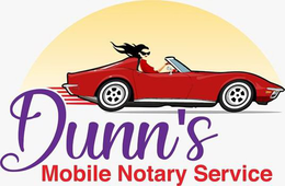 DUNN'S MOBILE NOTARY SERVICE logo